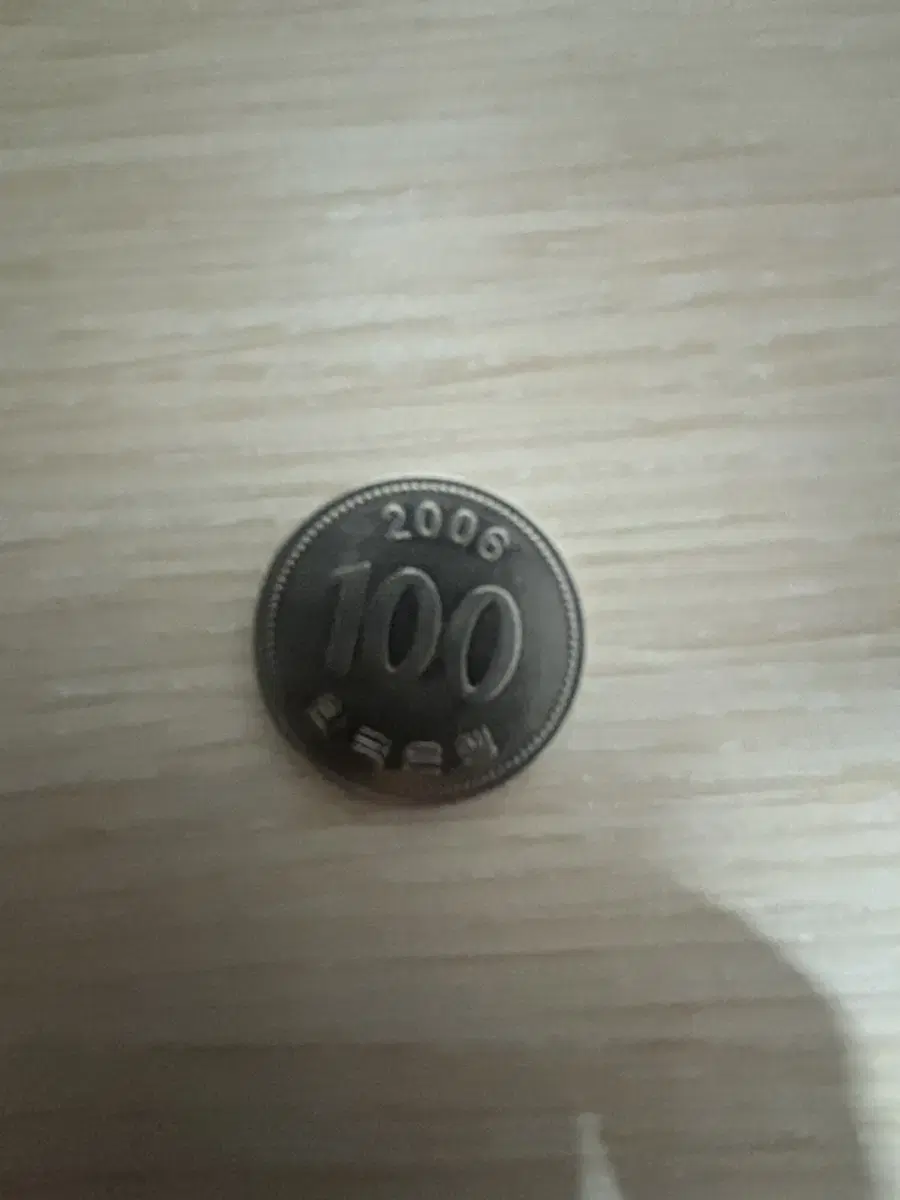 2006년 동전 100원